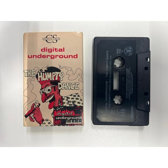 Vintage Cassette 1989 Digital Underground The Humpty Dance Mini-Hump Radio Mic - Picture 2 of 6